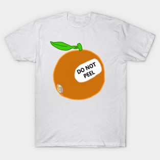 Do Not Peel the Badly Drawn Orange T-Shirt